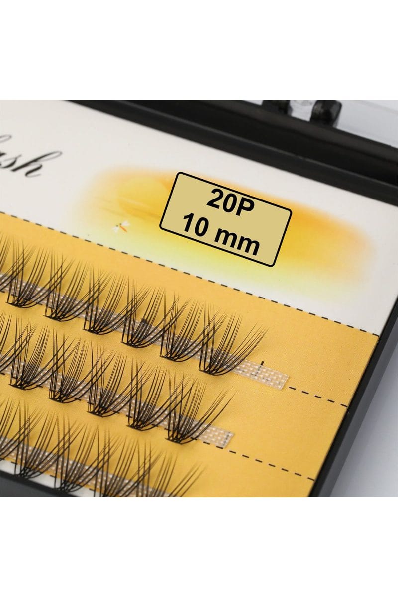 3D Etkili Tekli Takma Kirpik – Günlük ve Özel Günler İçin İdea 20p10mm